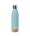 Personalizējama 650ml pudele ar logo druku zila
