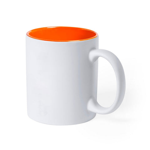 Personalizēta krūze ar logo oranža