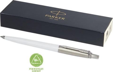 Personalizēta Parker Jotter lodīšu pildspalva ar pārstrādātu plastmasu un tēraudu