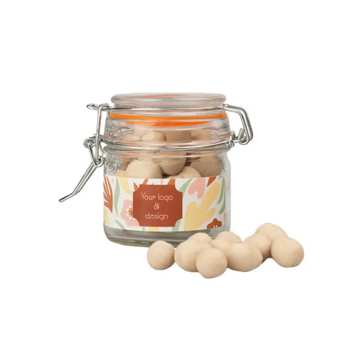 Zero waste dāvana Sweet Jar ar uzņēmuma logo