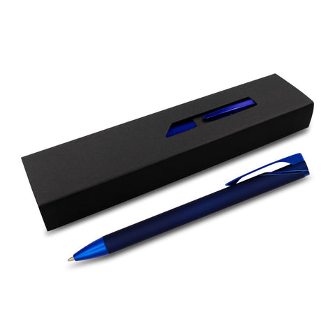 Metāla pildspalva Joziah ar gravētu logo – eleganta biznesa dāvana