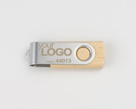Premium TWISTER 8 GB USB zibatmiņa ar logo