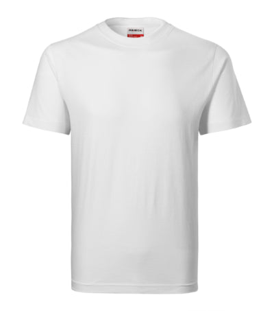 Personalizējams T-krekls ar izturīgu materiālu balts