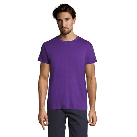 Violets REGENT unisex T-krekls ar logo apdruku
