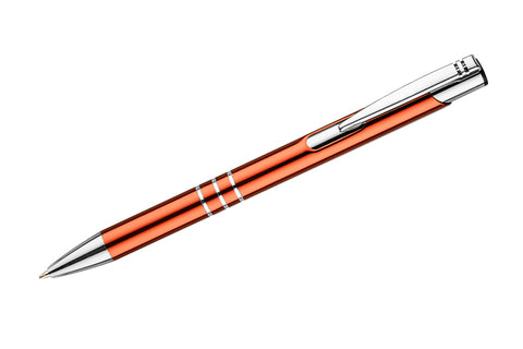 Personalizējama biroja pildspalva ar apdruku Kalipso oranža