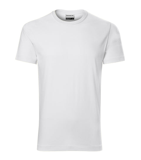 T-krekls mazgājams 95 °C – piemērots personalizācijai balts