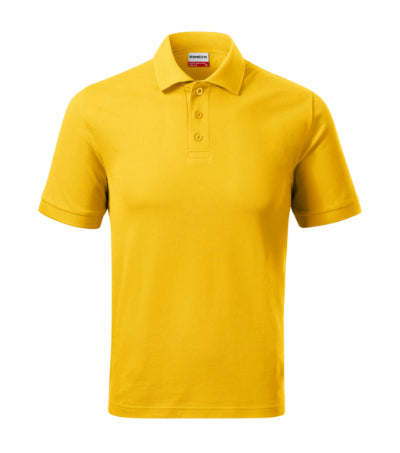 Dzeltens polo Resist Heavy – personalizēts reklāmas apģērbs