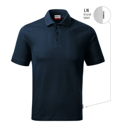 umši zils (navy) vīriešu polo Resist Heavy – izturīgs darba apģērbs