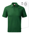 Zaļš vīriešu polo Resist Heavy – apdruka uzņēmumiem