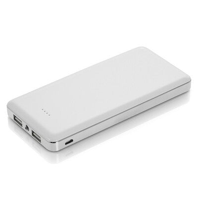 Sawyer Power Bank 12000 mAh baltā krāsā ar personalizāciju