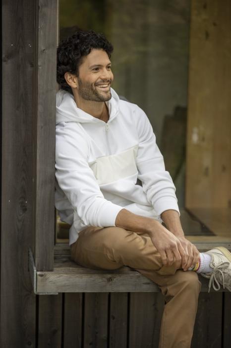 Sayan vīriešu hūdijs ikdienas lietošanā ar personalizāciju, logo un izšuvumu