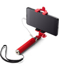 Teleskopisks SELFIE MINI telefona turētājs ar personalizāciju, piemērs ar telefonu