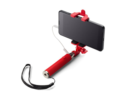 Teleskopisks SELFIE MINI telefona turētājs ar personalizāciju, piemērs ar telefonu