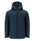 tumši zila parka SETTER ar personalizāciju un izšuvumu uzņēmumiem