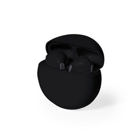 SHIMA austiņas ar uzlādes staciju un personalizētu logo melnas
