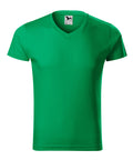 Slim Fit T-krekls ar logo apdruku zaļš