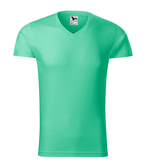 Slim Fit T-krekls ar logo apdruku