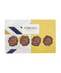 Šokolāde EMBOSSING ar iegravētu logo personalizētā B5 iepakojumā