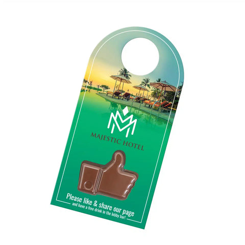 Personalizēta šokolāde LIKE ar uzņēmuma logo