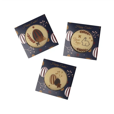 Šokolādes medaļa CHOCO FONT Mini ar apdruku uz šokolādes virsmas