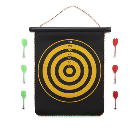 SPIKI dartu spēle ar melnu tūbu un apdruku