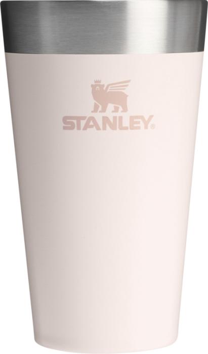 Stanley Stacking 470 ml termokrūze ar logo rozā krāsā