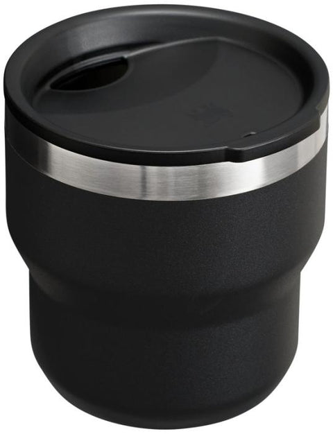 STANLEY Stay Hot termokrūze ar personalizāciju melnā krāsā