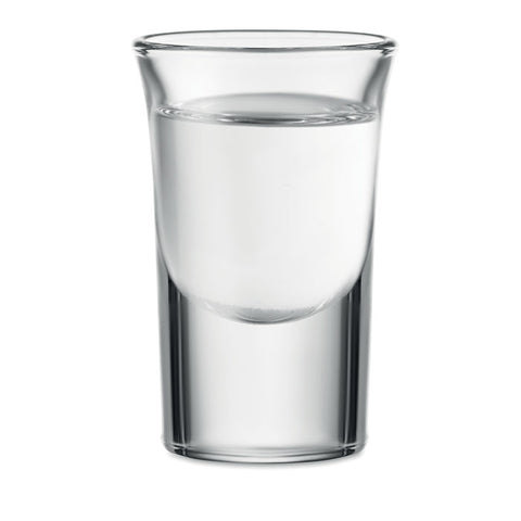 Stikla shot glāzīte 28 ml personalizācijai ar logo