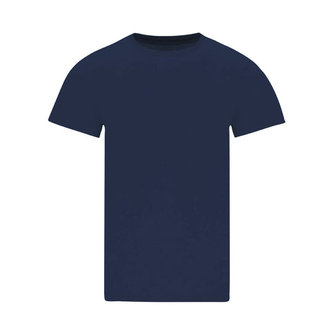 STILES navy T-krekls ar izšuvumu – izturīgas šuves un plecu lente