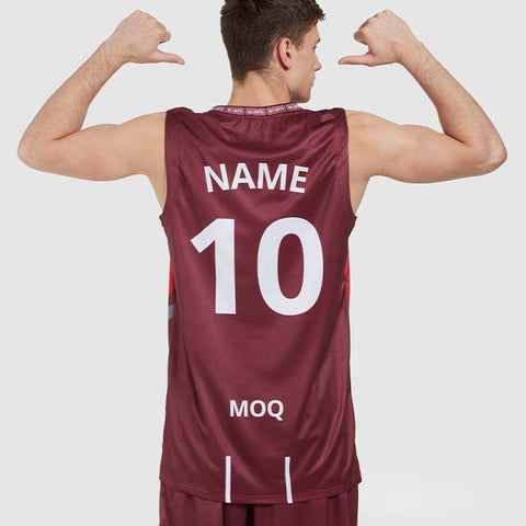 Individuāli personalizēts basketbola krekls ar sublimāciju FIT