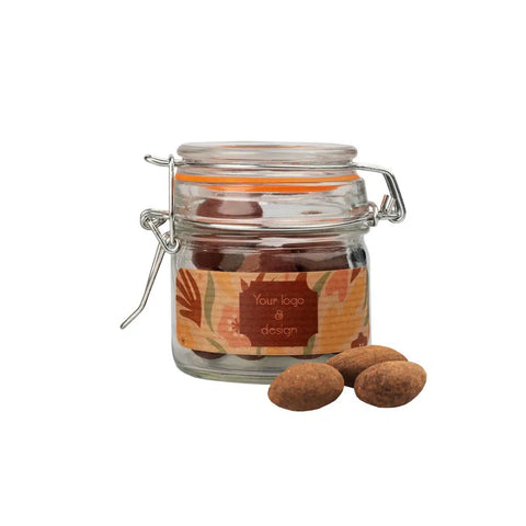 Personalizēta korporatīvā dāvana Sweet Jar ar apdruku un logo