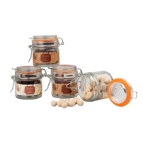 Sweet Jar stikla burciņa ar aromātiskiem riekstiem un personalizāciju