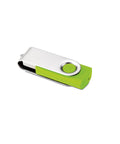 TECHMA 4 GB USB zibatmiņa zaļā krāsā ar personalizāciju