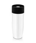 Termokrūze ar vakuuma un vara izolāciju – 400 ml, logo druka uz baltas krūzes
