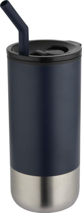 termokrūze ar salmiņu grayson tumši zila 480ml