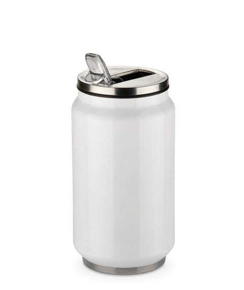 termokrūze ar salmiņu kanilo balta 250ml