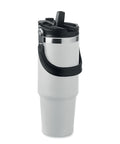 termokrūze ar logo suma balta 850ml ar salmiņu