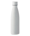 Balta BELO termopudele 500 ml ar dubultsienu izolāciju un logo apdrukas iespēju