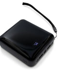 TIM Power Bank 10000 mAh ar logo apdruku un rokas siksniņu