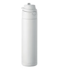 TOIEN nerūsējošā tērauda pudele 650 ml baltā krāsā