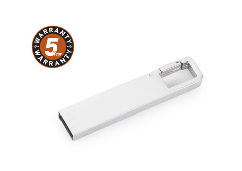 TORINO 16 GB metāla USB Flash Drive ar lāzergravējumu