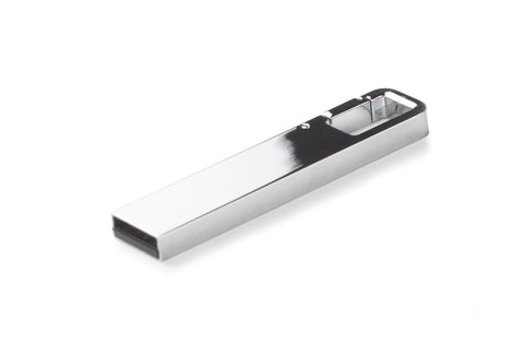 TORINO 16 GB USB Flash Drive melnā krāsā ar logo gravējumu