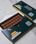 TRELY šokolādes aploksne ar krāsainu personalizētu dizainu