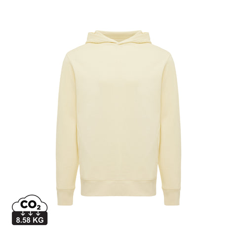 Dzeltens unisex hoodie ar iespēju pievienot personalizētu dizainu