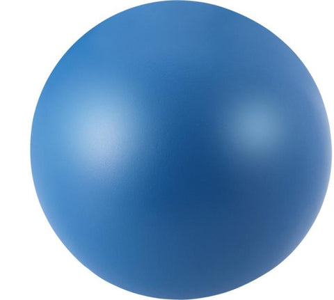 Zila antistresa bumbiņa ar logo apdruku